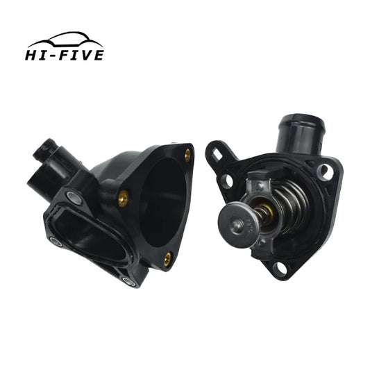 Auto Engine Cooling Thermostat Housing Cover For Benz W213 W212 W253 W205 E300 E250 GLC350 C300 CLS250 2742000715